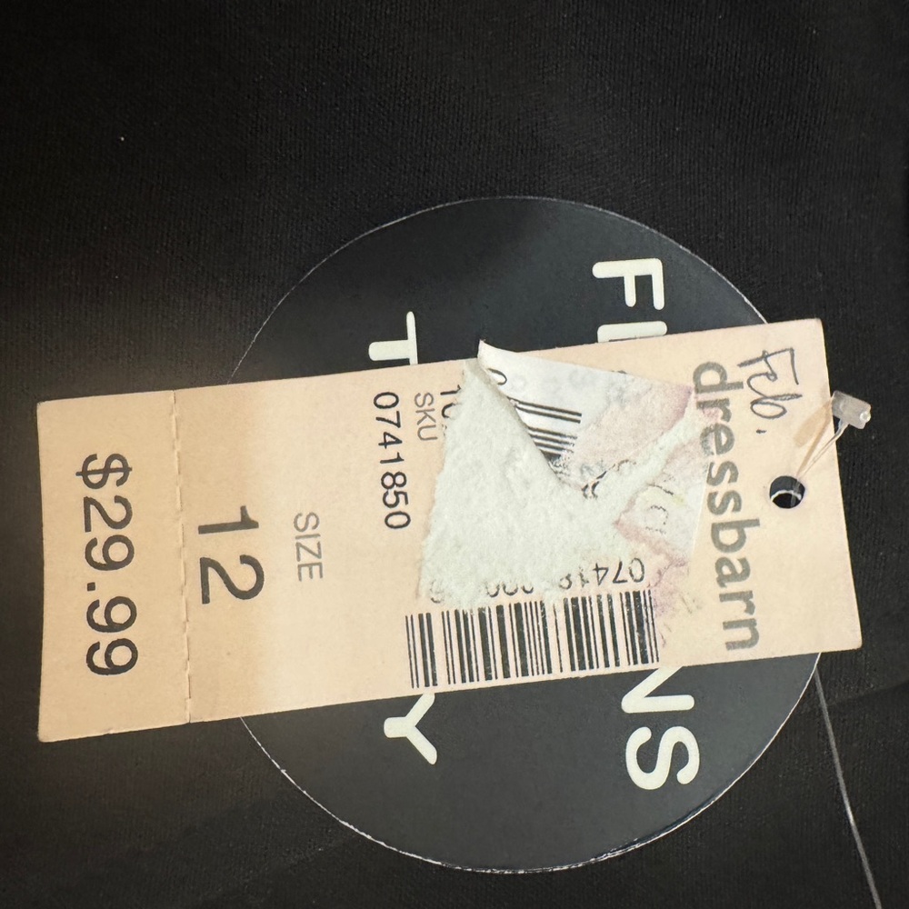 Dressbarn Classic Black Dress